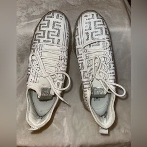New Steve Madden Maxima White w/ Rhinestones Sneakers